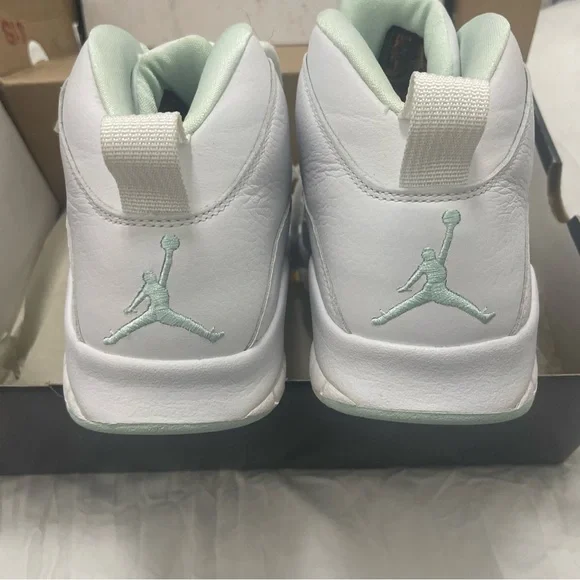 Kids White and Light Blue Sneakers